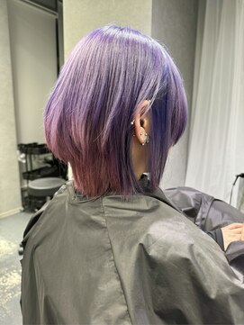 リラス 博多(rilas) デザインカラー　ダブルカラー　ハイトーン