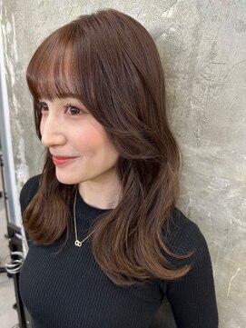 キング 高槻(K!ng) 縮毛矯正髪質改善ハイライトレイヤーカット高槻美容室エクステ