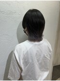ブリーチ2回~ウルフカット×襟足インナーシルバー池袋東口