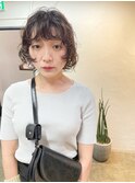 【wolf wave】ショートウルフ_パーマ_ウェーブパーマ