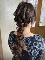 ナージーカフナ(NAJEY cafna)&nbsp;結婚式お呼ばれヘアセット