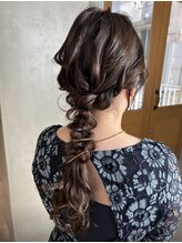 ナージーカフナ(NAJEY cafna) 結婚式お呼ばれヘアセット