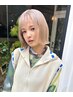 ダブルカラー＋艶髪カラー＋カット＋前処理TR 『ロング料金なし』