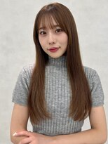 アッシュ 都立大学店(Ash) シースルーバング×シルクストレート