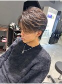 波巻きツイストスパイラルパーマ/フェザーパーマ/眉毛/メンズ
