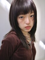 オーサム(AWESOME)&nbsp;ナチュラルストレート　ミディアムレイヤーカット