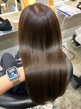 ロンド 表参道店(Lond) くびれヘア/顔周り/韓国/ボブ/レイヤーカット/前髪/カラー