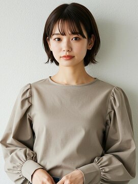 ラ ブレス あべのキューズ(LaBless) 抜け感シースルーボブ20代30代40代50代(天王寺)