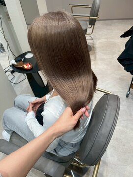 サルファ ヘアデザイン 名古屋 丸の内(S.ALPHA HAIR DESIGN) 大人シアーベージュミニウルフボブミディアムレイヤー