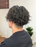 【men's】ツイストスパイラルパーマ+カット