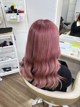 グロス 心斎橋(GLOSS) 【カラー／トリートメント】ピンクパールカラー