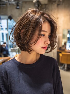 ダブルオオガキ (W-ogaki) レイヤーカット/ハッシュカット/髪質改善/顔まわりカット16