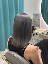テーラヘアー 南柏店(TELAHAIR)&nbsp;シルバー×ブラック×アンブレラカラー