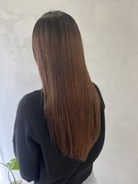 リアンヘアー(LIAN HAIR)&nbsp;30代40代サラサラストレートパーマスタイル