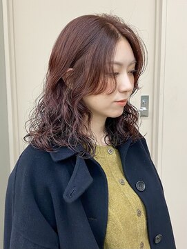 ブリーチなしカラーブリーチ無しダブルカラー冬カラー