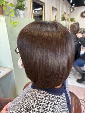 ネクサス ロット 八千代台店(NEXUS-Lot) 髪質改善白髪染めカラーエステ×上品ボブ