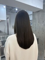 ディジョン 自由ヶ丘(Dijon)&nbsp;韓国顔まわりレイヤーカットグレージュオリーブベージュブラウン