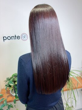 ポンテ 福間店(ponte) 髪質改善カラー