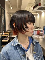 セット(Sete)&nbsp;ショートボブでチラ見せインナーカラー