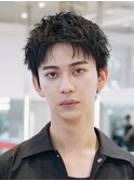 大阪メンズパーマルーズショートアクティブショートツイスパ緩め