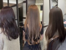 ヘアーアンドエステ サニープレイス(Hair&Esthe Sunny Place)の雰囲気（透明感カラーで叶う韓国風レイヤーヘア）