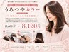 【しっとりうる艶】うるつやカラー（カラーのみ）　11600→8120