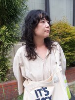 ユルクメゾンシティ 名古屋(JURK MAISON CITY)&nbsp;名古屋/ミルクティーブロンド/ダークブルー/デジタルパーマ