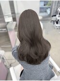 赤み消しカラー/透けるオリーブグレージュカラー