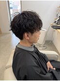 シャドウパーマ/メンズパーマ/無造作パーマ/無造作シャドウ