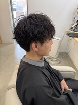 ザワン(The one) シャドウパーマ/メンズパーマ/無造作パーマ/無造作シャドウ