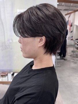 インスヘアー 梅田(INCE HAIR) 30代40代に人気の若見えショートカットヘアハンサムショート