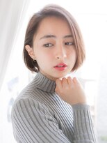 リリアン 表参道(relian)&nbsp;クールなナチュラルボブ【ボブならrelianにおまかせ☆】