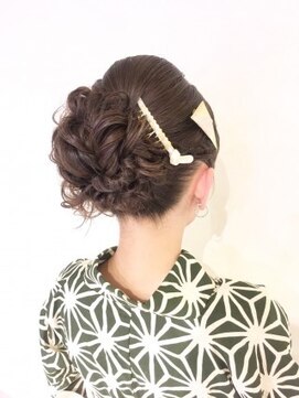 リスタバイネオリーブ 浅草(Re:sta by neolive) 浴衣 着付け ヘアセット アレンジ4