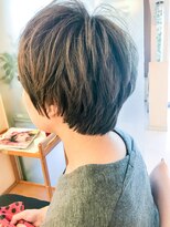 モリオ フロム ロンドン 鶴瀬店 【morio鶴瀬】ツーセクション小顔ショート