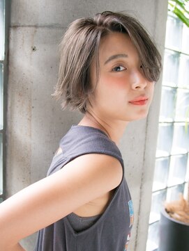 リリアン 青山(relian) アッシュグレーで透け感が可愛い☆