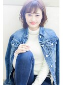 【Laffy】伸ばしかけOK耳かけアンニュイカールボブby安藤
