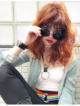 ローグ(LOGUE) 【LOGUE】外国人風パッションオレンジウェーブ