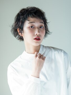 カッファ 東銀座(CUFFA) くせ毛風ショートボブ