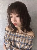 ＊ASTRANTIA＊福井彩乃 ラフウェーブモテ愛されバング