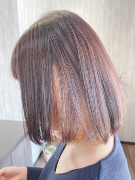 ヘアークラフト バイ ボンズ(hair CRAFT by bonds) インナーカラーボブ