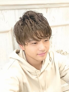 ロンド ストラーダ 心斎橋(Lond strada) 【津賀　涼】大人カッコいい無造作パーマ韓国マッシュショート☆