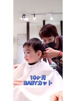 アン(Hair make un)&nbsp;BABYカット