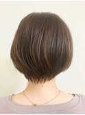 丸みショート えりあし毛束 @岩下