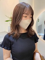 ミディベージュ_マロンベージュ_透明感