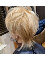 アグ ヘアー キアロ 勾当台公園店(Agu hair chiaro) マッシュウルフ