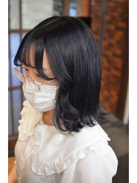 ポタム 東中野(potamu) 韓国スタイルブルーバイオレットカラー