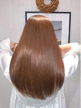 アース 横浜店(HAIR&MAKE EARTH)の写真/今最も話題の髪質改善トリートメント！髪に栄養を補充して、うるサラな髪へ♪