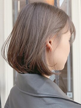 ロロ(ro-ro) 【恵比寿ro-ro】ボブ×アッシュグレージュ