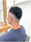 メンズカット大人ビジネス20代30代40代黒髪刈り上げ