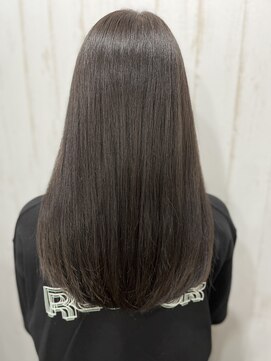 アトリエMAI 北千住 【髪質改善艶カラー】艶髪“オリーブベージュ”#北千住